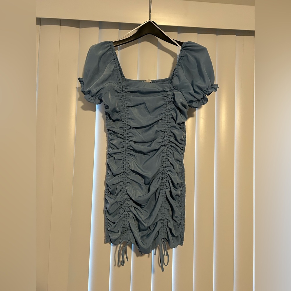 Love Tree Blue Mini Dress